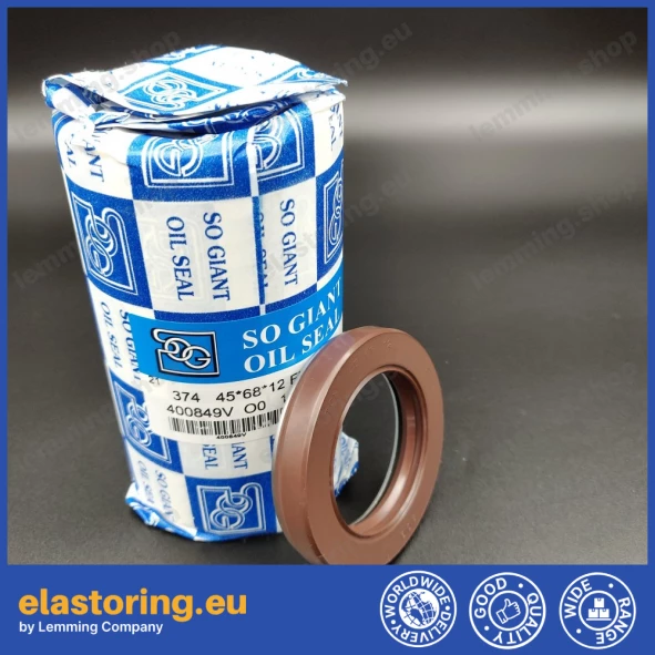 Ciśnieniowy simmering 45x68x12 TCN1 FPM